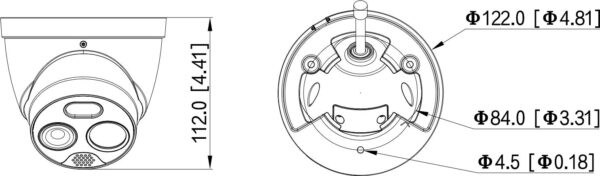 Kamera IP Dahua TPC-DF1241-TB2F2-DW-S8 - obrazek 3