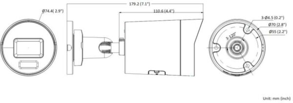 KAMERA IP HIKVISION DS-2CD2046G2H-IU(2.8mm)(eF) - obrazek 3