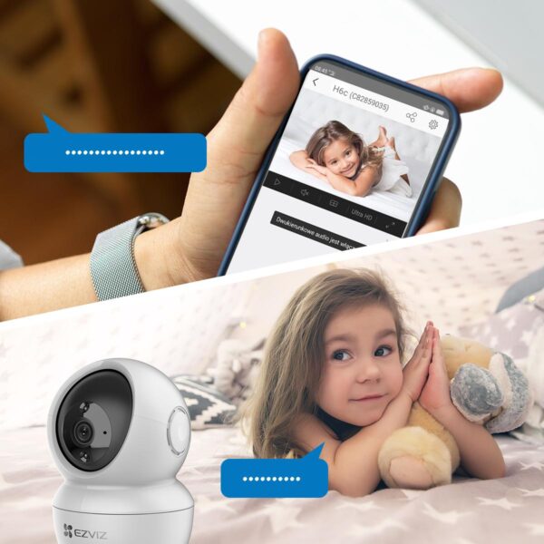 KAMERA WIFI EZVIZ H6c (4MP) - obrazek 3
