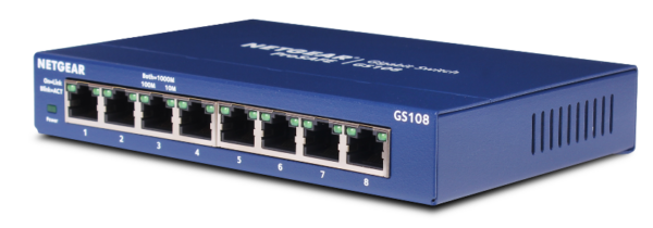 SWITCH NETGEAR GS108GE - obrazek 3