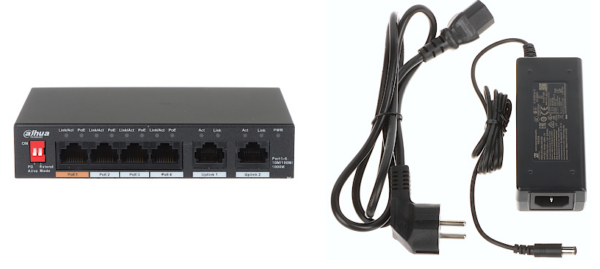 SWITCH DAHUA PFS3006-4GT-60-V2 - obrazek 3