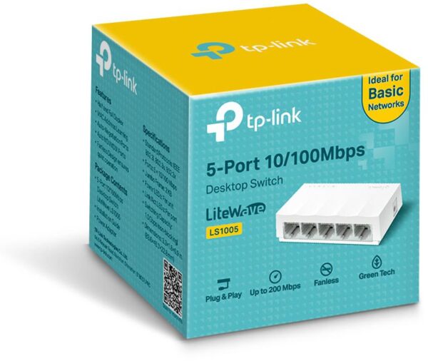 SWITCH TP-LINK LS1005 - obrazek 3