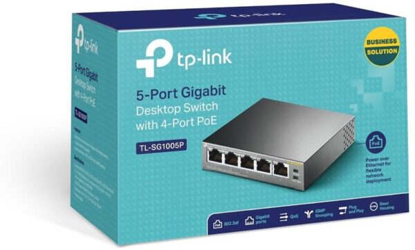 SWITCH TP-LINK TL-SG1005P - obrazek 3