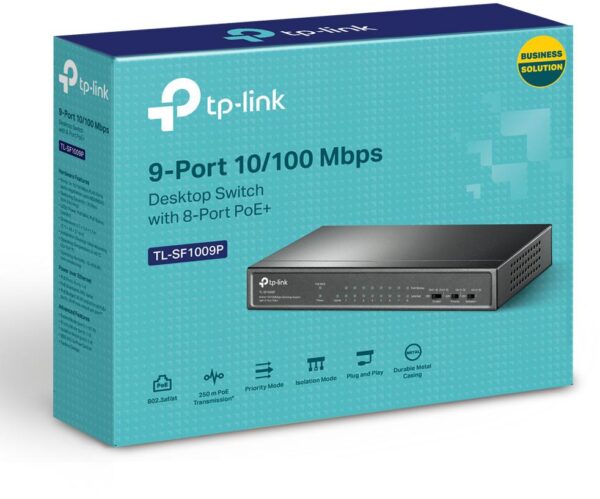 SWITCH TP-LINK TL-SF1009P - obrazek 3