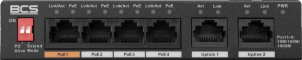 Switch PoE BCS LINE BCS-L-SP04G02G(2) - obrazek 3