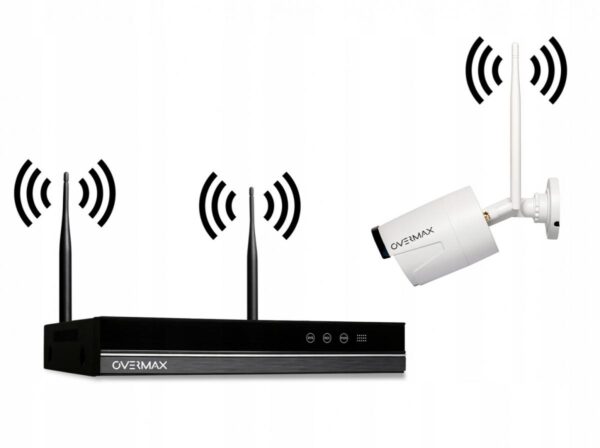 Zestaw do monitoringu Overmax Camspot NVR 4.0 4 kamery FullHD WI-Fi 2Mpx - obrazek 3