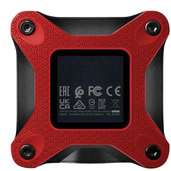 Adata Zewnętrzny dysk SSD SD620 2TB U3.2A 520/460 MB/s Red - obrazek 3
