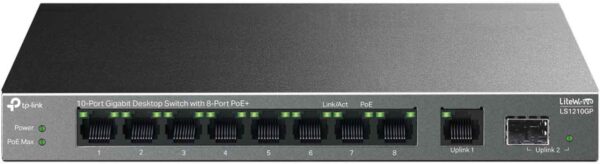 SWITCH TP-LINK LS1210GP - obrazek 3