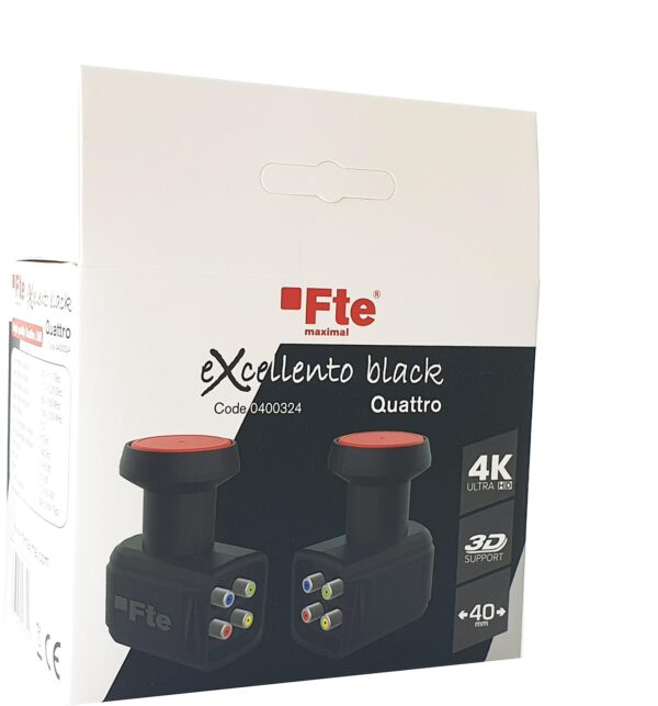 Konwerter Quattro FTE eXcellento HD Black 0,1dB - obrazek 3