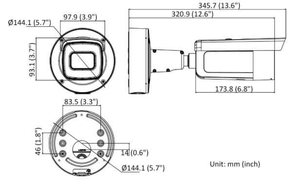 KAMERA IP HIKVISION DS-2CD2646G2-IZS (2.8-12mm) (C) (BLACK) - obrazek 3