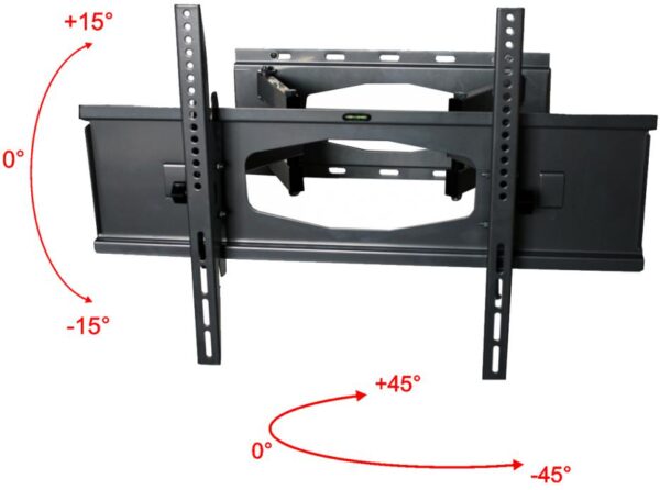 UCHWYT DO TV LCD/LED AR-65 ART 32-80" 60KG reg. pion/poziom 60cm - obrazek 4