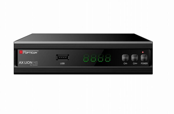 TUNER DVB-T2 OPTICUM AX LION NS H.265 10bit - obrazek 4