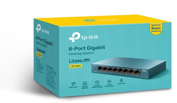 SWITCH TP-LINK LS108G - obrazek 4