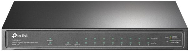 SWITCH TP-LINK TL-SG1210P PoE+ - obrazek 4