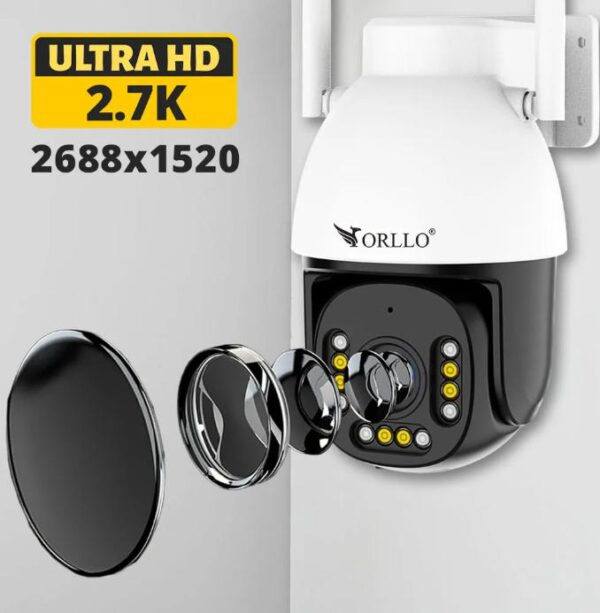 Kamera IP Orllo ORLLO Z9 ULTRA z panelem solarnym SM6030 PRO - obrazek 4