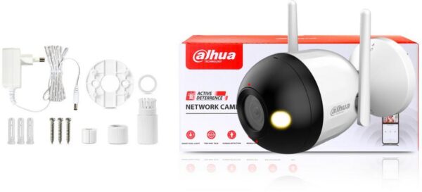 Kamera tubowa bezprzewodowa Wifi Dahua F4C-PV Smart Dual Light,Mikrofon,Głośnik - obrazek 4