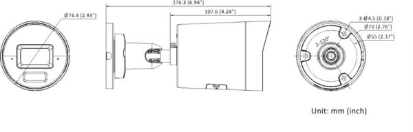 Kamera IP Hikvision DS-2CD2067G3-LI2UY/SL 4mm PL - obrazek 4