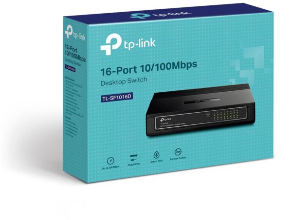 SWITCH TP-LINK TL-SF1016D - obrazek 4