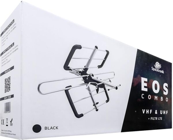 Antena DVB-T/T2 Spacetronik EOS Combo Black (pasywna) - obrazek 4