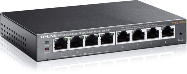 SWITCH TP-LINK TL-SG108PE - obrazek 5