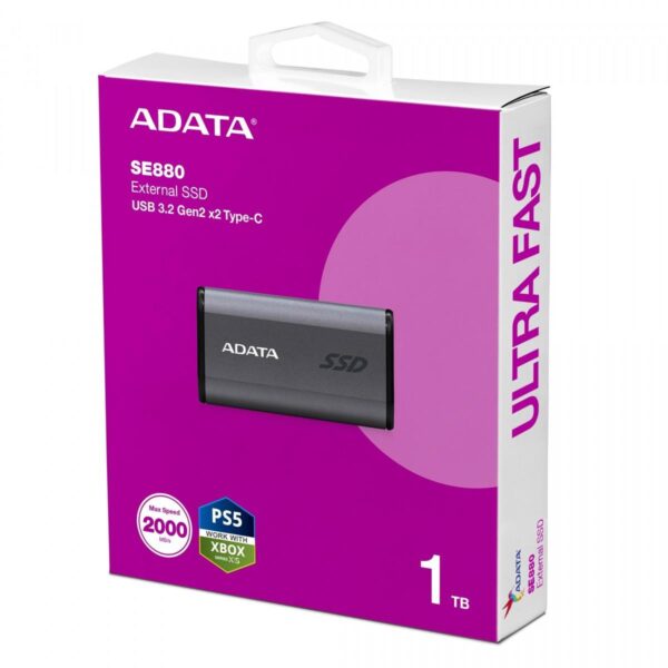 Dysk zewnętrzny SSD Adata SE880 1TB USB-C - obrazek 5