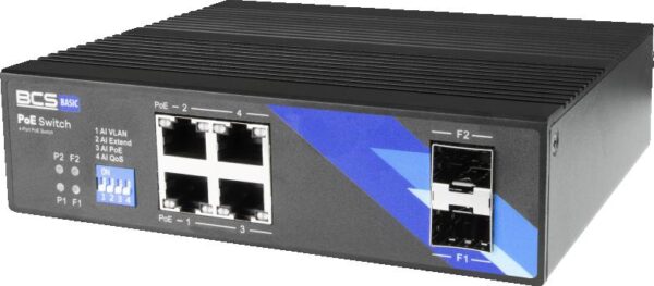 Switch PoE BCS BASIC BCS-B-ISP04G-2SFP - obrazek 5