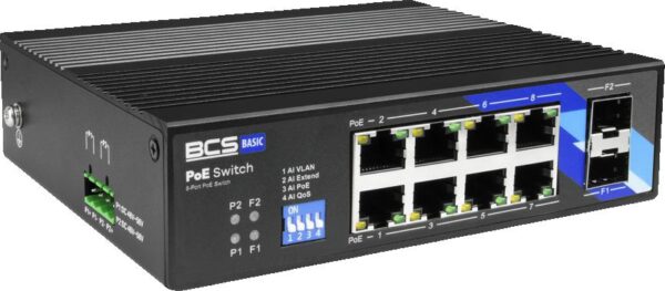 Switch PoE BCS BASIC BCS-B-ISP08G-2SFP - obrazek 5