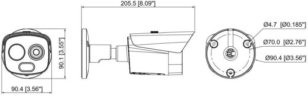 KAMERA TERMOWIZYJNA DAHUA TPC-BF1241-B7F8-WIFI-S2 - obrazek 5