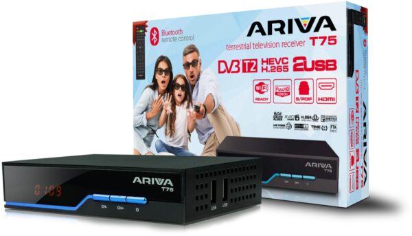 Tuner DVB-T2 Ferguson Ariva T75 H.265 HEVC - obrazek 5