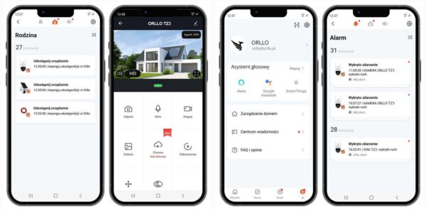 Kamera IP Orllo TZ3 zewnętrzna obrotowa Wi-Fi poe 5MP - obrazek 5