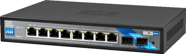 Switch PoE BCS BASIC BCS-B-SP08G-2SFP - obrazek 6