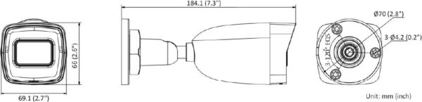 Kamera IP Hilook by Hikvision tuba 6MP IPCAM-B6-30DL - obrazek 6