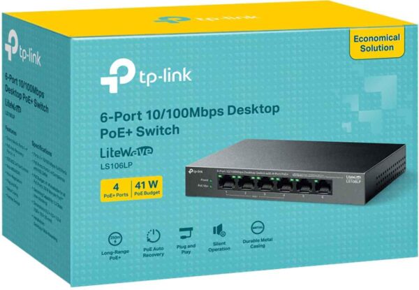 SWITCH TP-LINK LS106LP - obrazek 6