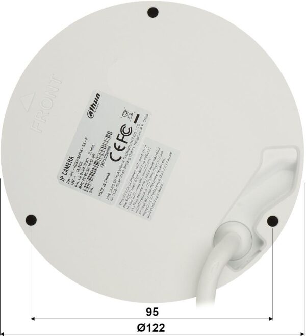 KAMERA IP DAHUA IPC-HDBW3441R-AS-P-0210B - obrazek 6
