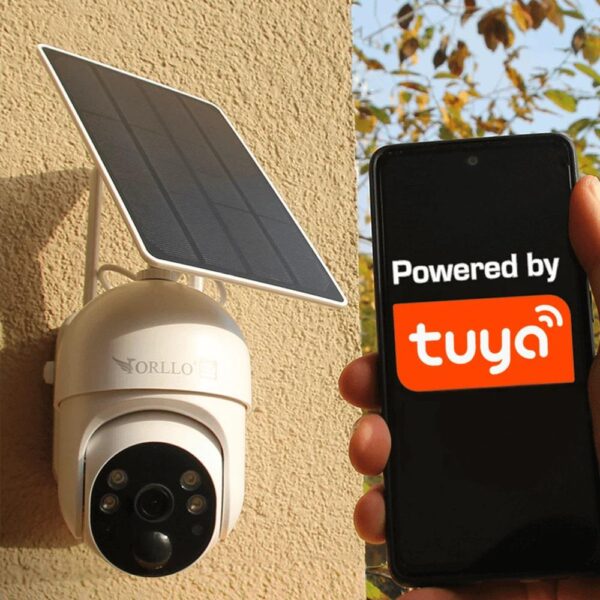 Kamera IP bezprzewodowa 4G LTE obrotowa z panelem solarnym Orllo TZ1 PRO - obrazek 6