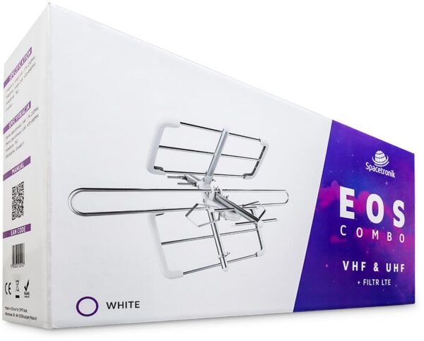 Antena DVB-T/T2 Spacetronik EOS Combo White (pasywna) - obrazek 7