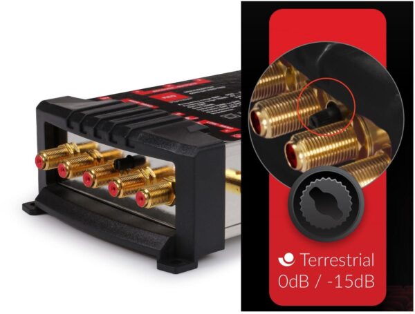 Multiswitch Opticum OMS 5/16 PRO-TRQ (Platinium Line) - obrazek 7