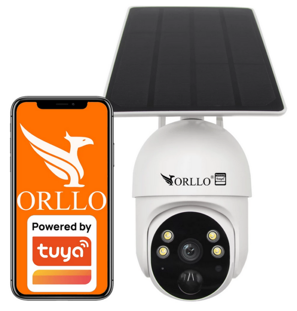 Kamera IP bezprzewodowa 4G LTE obrotowa z panelem solarnym Orllo TZ1 PRO - obrazek 7