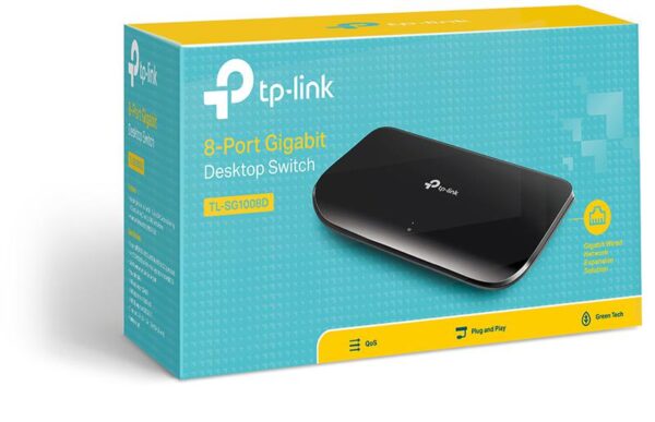 SWITCH TP-LINK TL-SG1008D - obrazek 7