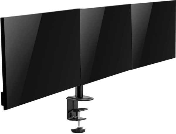 Uchwyt biurkowy przegubowy na 3 monitory Spacetronik SPA-130 - obrazek 8