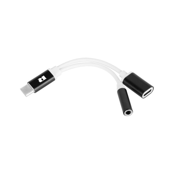 Adapter USB C - USB C, jack 3,5 mm
