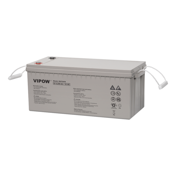 Akumulator żelowy 12V 200Ah Vipow