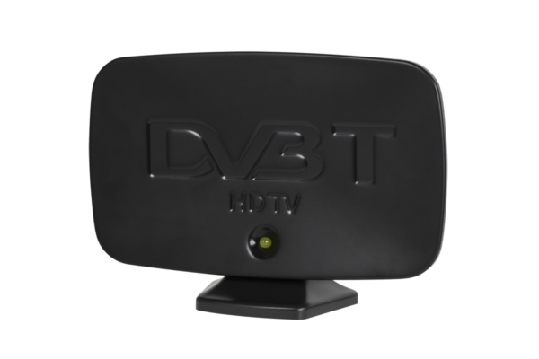 Antena TV DVB-T/T2 pokojowa zewnętrzna Delta