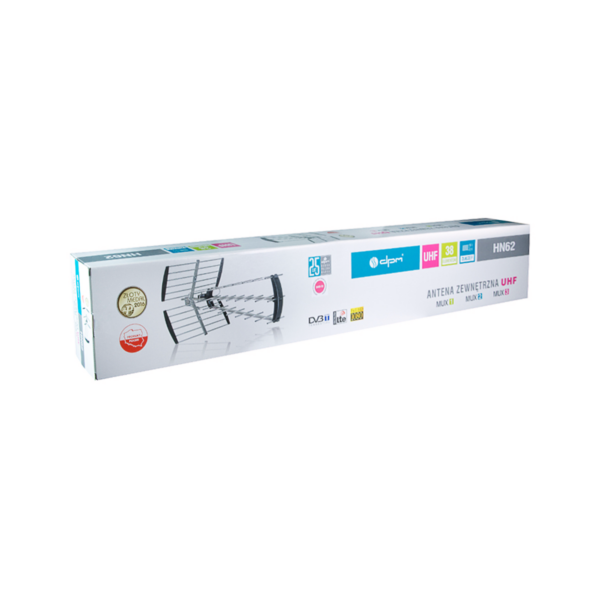 Antena DVB-T2 kierunkowa DPM HN62NWZ UHF filtr LTE uchwyt wzmacniacz - obrazek 3
