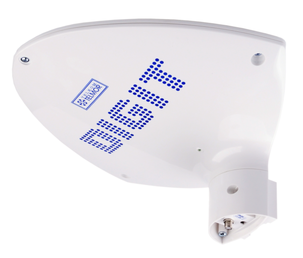 Antena TV DVB-T2 MUX8 Telmor DIGIT ACTIVA zasilacz biała