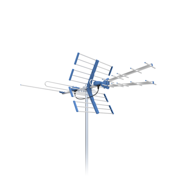 Antena DVB-T2 TV VHF UHF TT W21 Gold COMBO 5G Protected filtr Telkom Telmor - obrazek 2