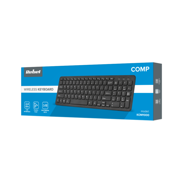 Klawiatura bezprzewodowa Rebel WS300 - obrazek 4