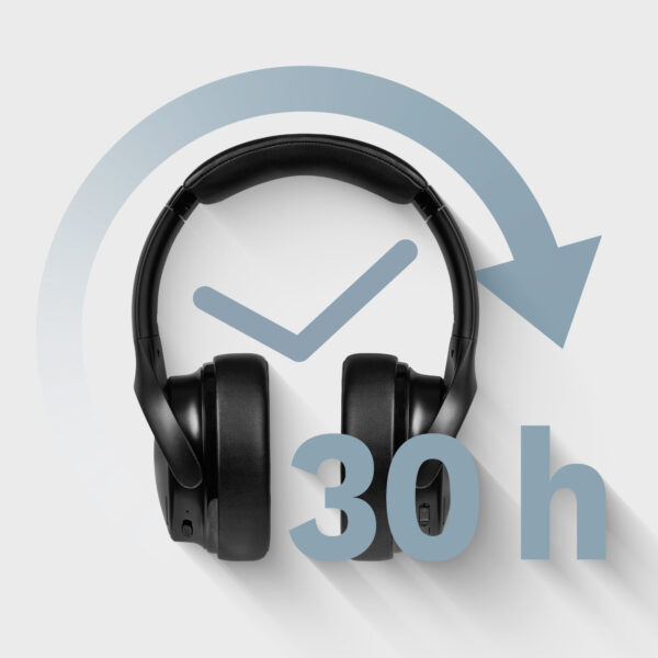 Słuchawki bezprzewodowe nauszne ANC BT 5.0 Bluetooth F3A Kruger&Matz - obrazek 14