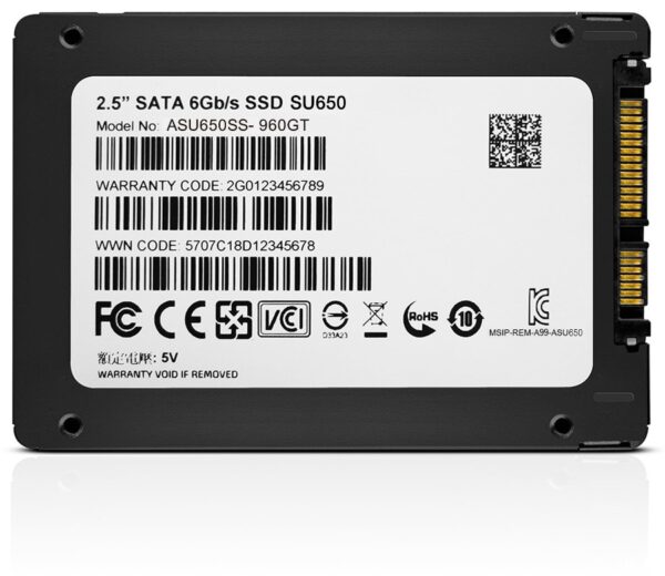 Adata SU650 Ultimate 480GB 2,5" SATA SSD - obrazek 5