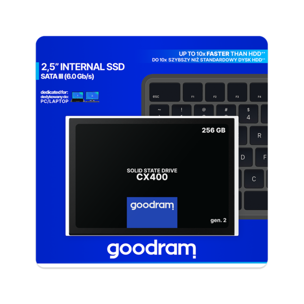 Dysk SSD Goodram CX400  256 GB - obrazek 5